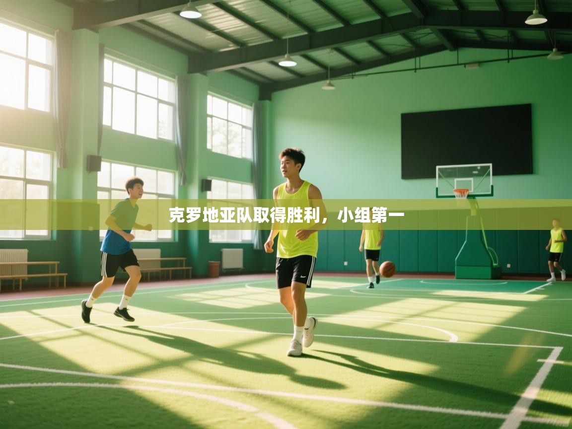 克罗地亚队取得胜利,小组第一 第2张