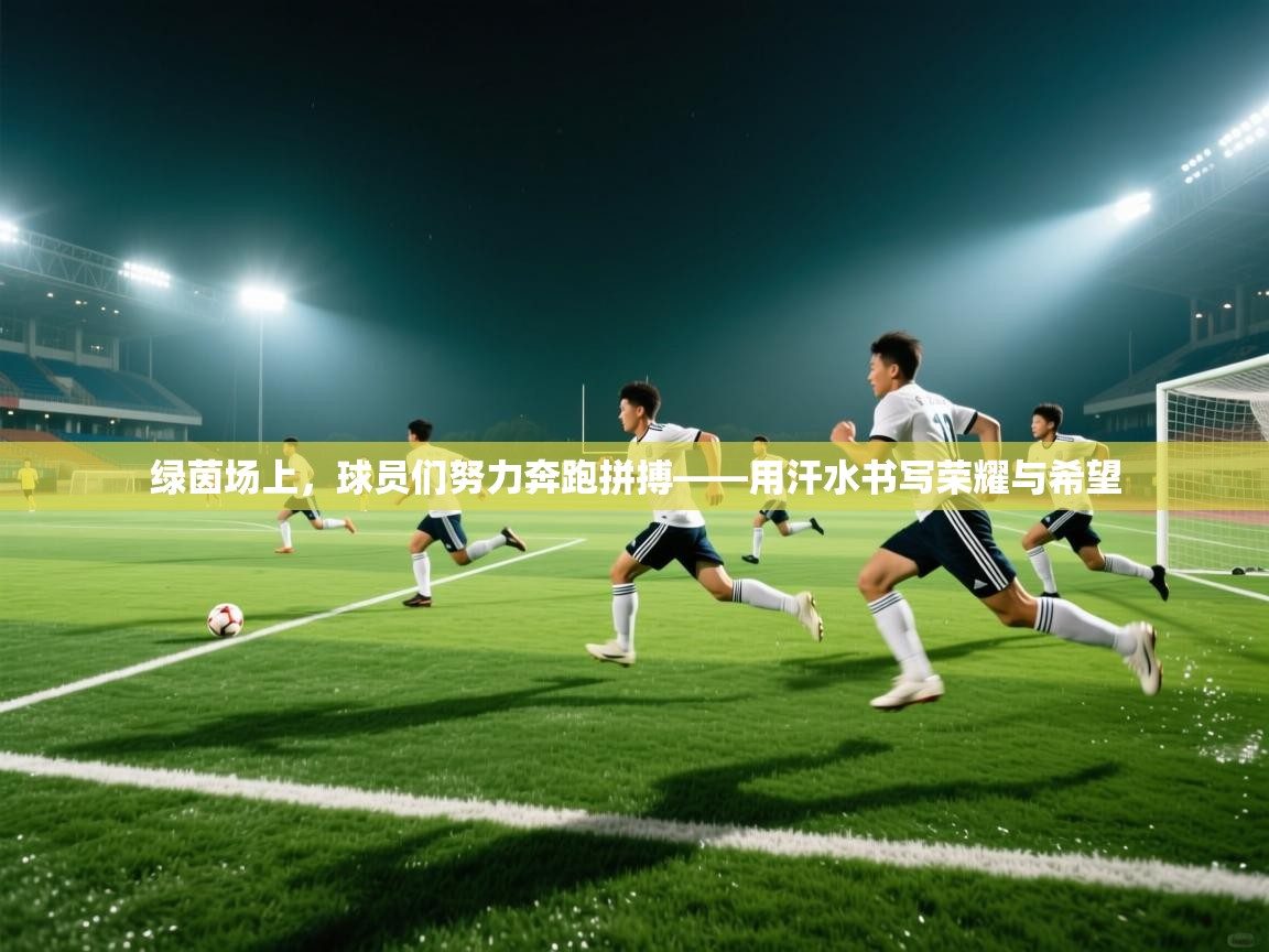绿茵场上，球员们努力奔跑拼搏——用汗水书写荣耀与希望  第1张
